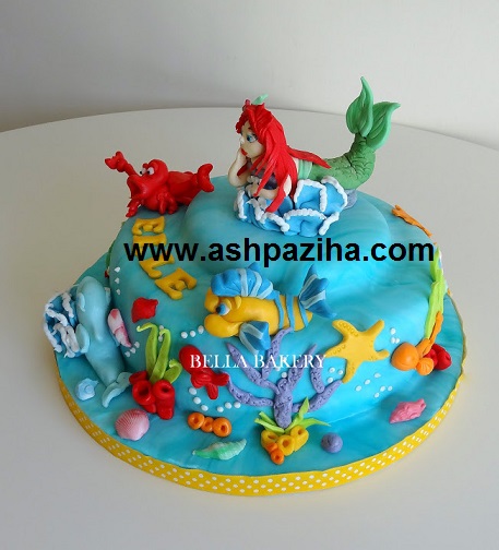 Cakes - birthday - with - Decoration - and - design - Mermaid (5)