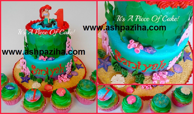 Cakes - birthday - with - Decoration - and - design - Mermaid (8)