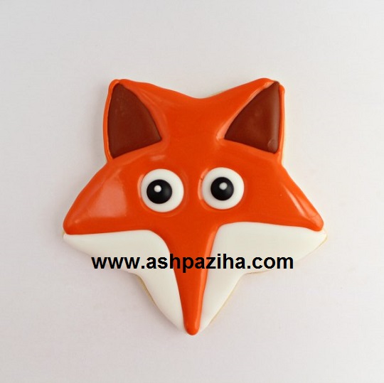 Cookies - with - decoration - to - shape - fox - Series - sixty - and - one (1)