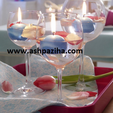 Decoration - tablecloths - Haftsin - and - pile - Nowruz 95 - Series - six (3)