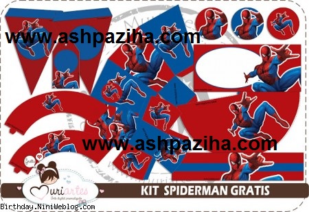 Decorations - birthday - to - Theme - Spiderman - Series - First (11)