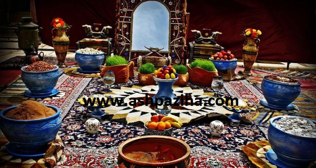 Tablecloths - Haftsin - Easter - Nowruz -95 - series - Thirteen (6)