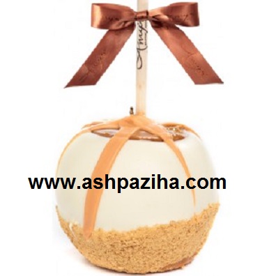 decoration - Apple - of - wood - with - chocolate - Nowruz - 95 - Series - III (2)