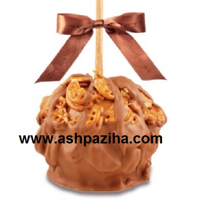 decoration - Apple - of - wood - with - chocolate - Nowruz - 95 - Series - III (8)