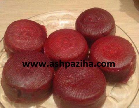 How to - Preparation of - beets - Stuffed - especially - at night - Yalda (5)