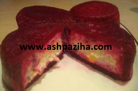How to - Preparation of - beets - Stuffed - especially - at night - Yalda (6)
