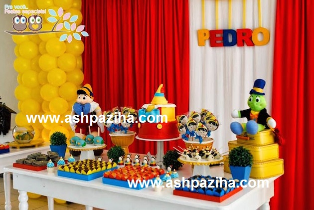 The most specific - decoration - birthday - with - Theme - Pinocchio - Series - Three (11)