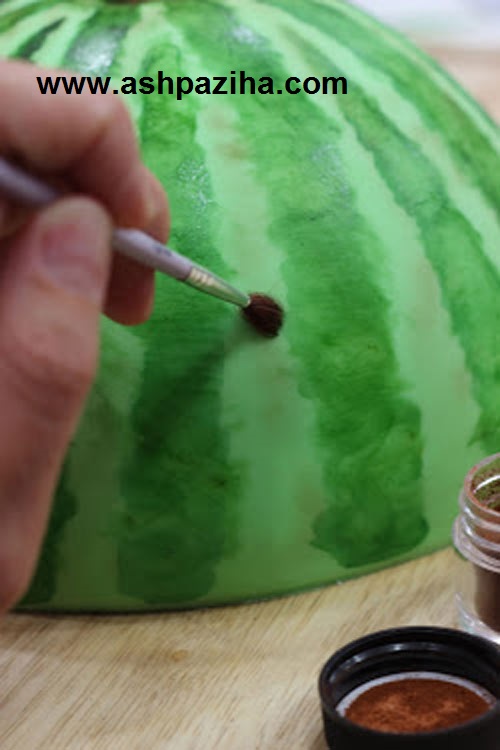 How - Preparation - cake - red - with - decorating - watermelon (4)