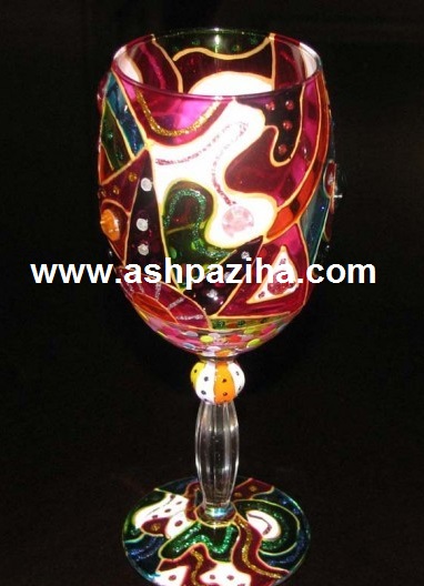 Decoration - Cups - tablecloths - Haftsin - 95 - by - stained glass - Series - II (6)