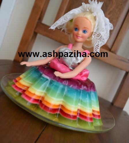 Way - Preparation - jelly - Rainbow - to - the - skirt - Barbie (1)