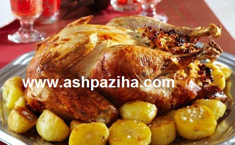 Decorations - chicken - fried - with - potatoes - Eid - Nowruz - 1395 (3)