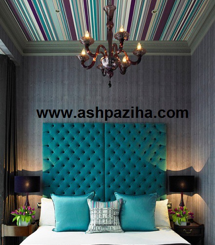 Design - and - decoration - ceiling - with - wallpaper (12)