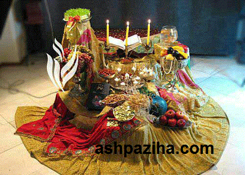 Photos - tablecloths - Haft Seen - with - Decorate - - Special - Eid 95 (5)