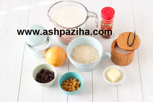 Recipes - Preparation - Pudding - Rice - Vanilla - with - Raisins (2)