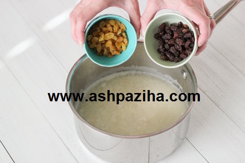 Recipes - Preparation - Pudding - Rice - Vanilla - with - Raisins (4)