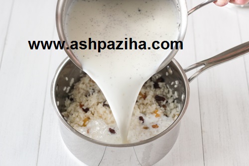Recipes - Preparation - Pudding - Rice - Vanilla - with - Raisins (8)
