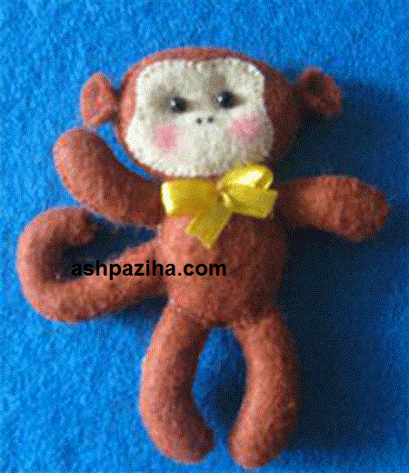 Training - Sewing of - Monkey - felt - especially - decorating - Norouzi 95 (9)