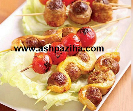 Recipes - Preparation - barbecue - Helix - chicken - with - meat - Gholghol