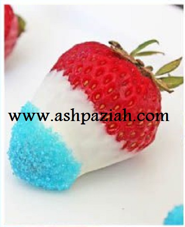 Decoration - Food - by - birthday - to - Themes - blue - and - red - and - white (2)