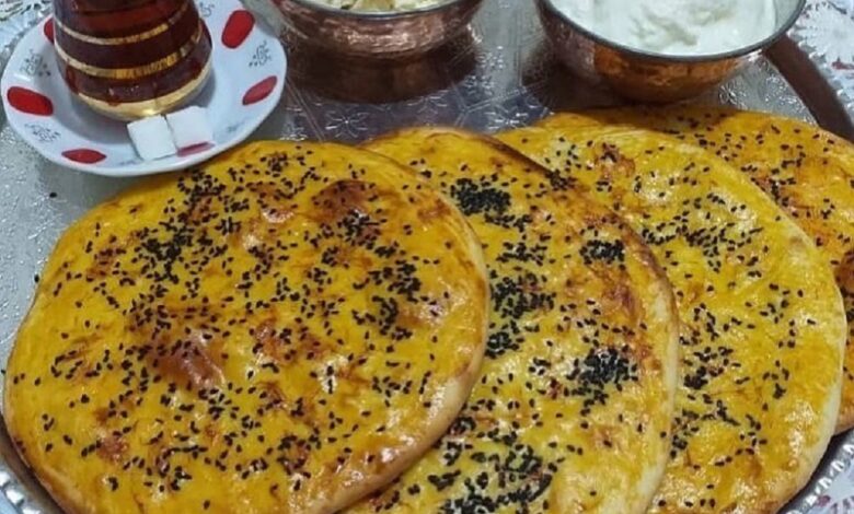 طرز تهیه نان کولیره کردستان